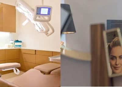 Räumlichkeiten Dermatologie am Friedensengel Behandlungszimmer